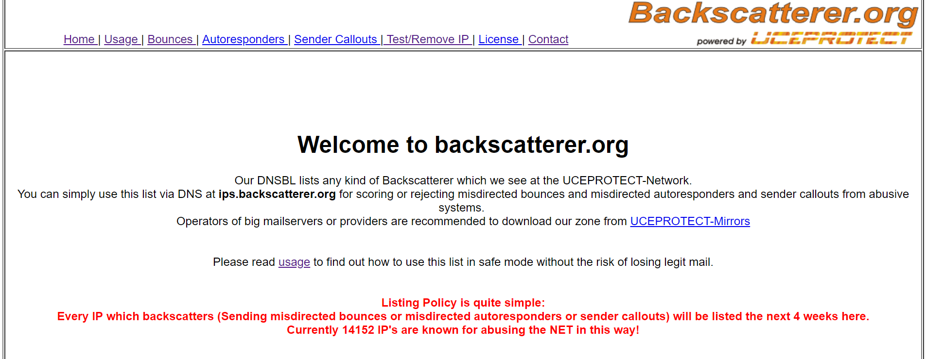 Backscatterer